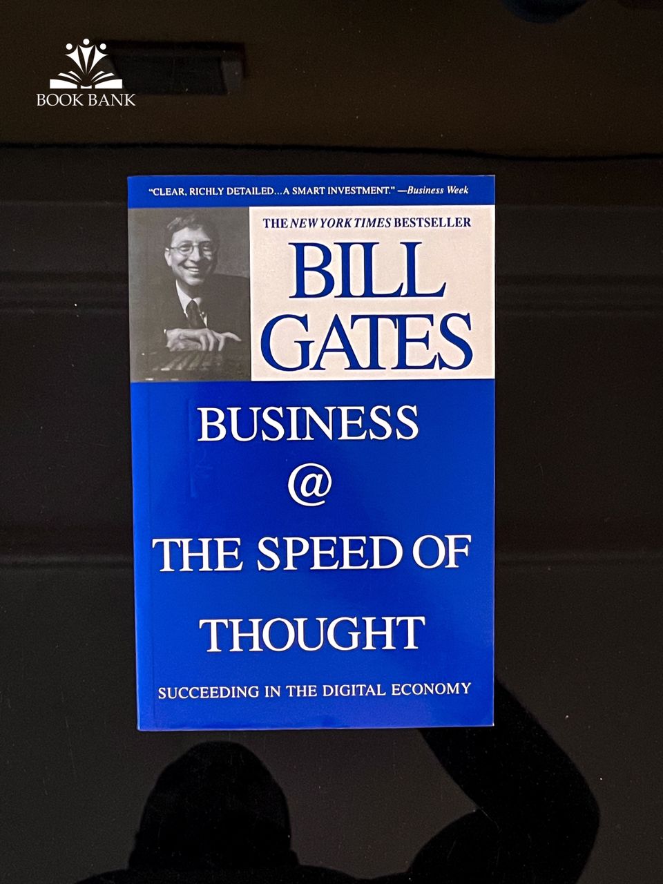 Business @ the Speed of Thought Book Cover by Bill Gates and Collins Hemingway