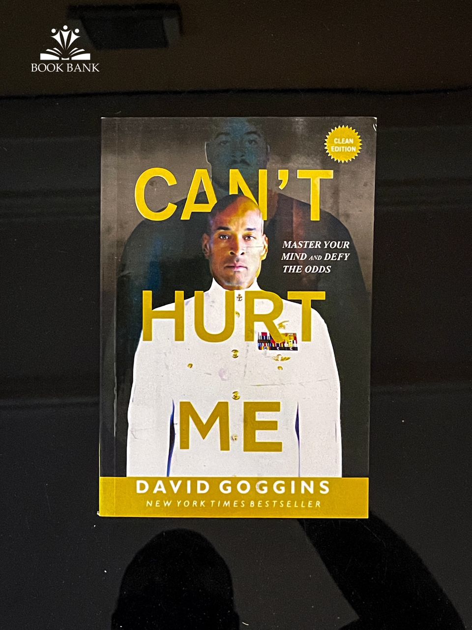 Can’t Hurt Me Book Cover by David Goggins