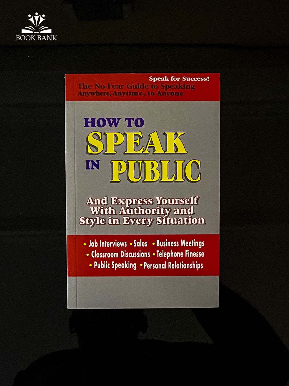 How to Speak in Public Book Cover by Dale Carnegie