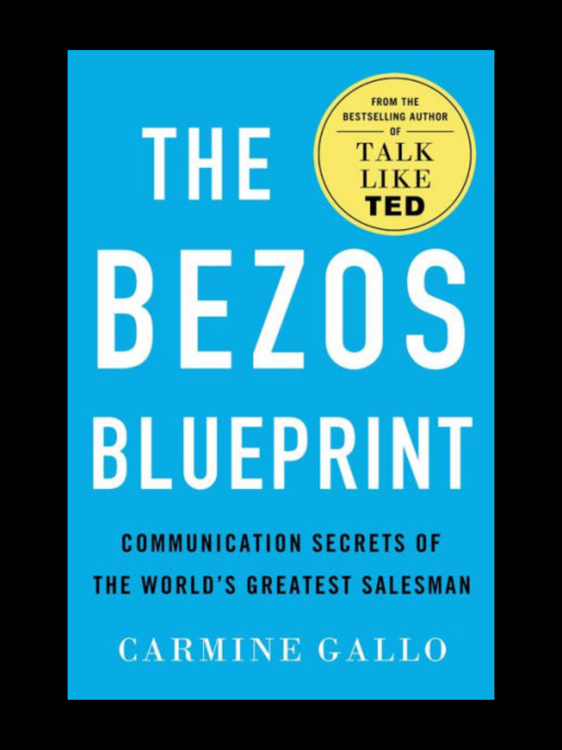 The Bezos Blueprint book cover by Carmine Gallo