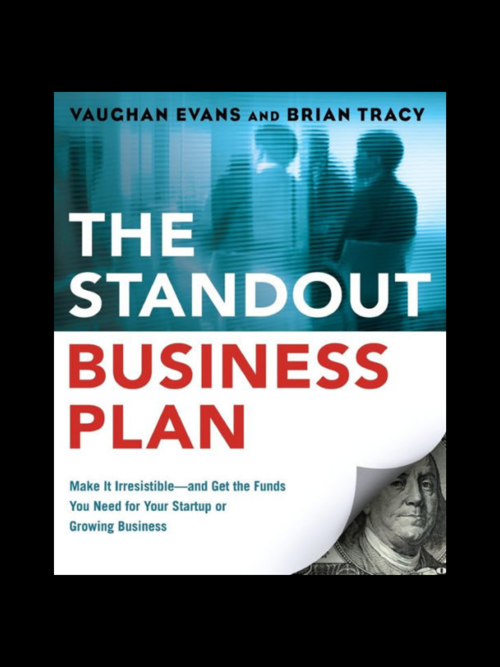 The Standout Business Plan book cover by Vaughan Evans & Brian Tracy entrepreneurship guide
