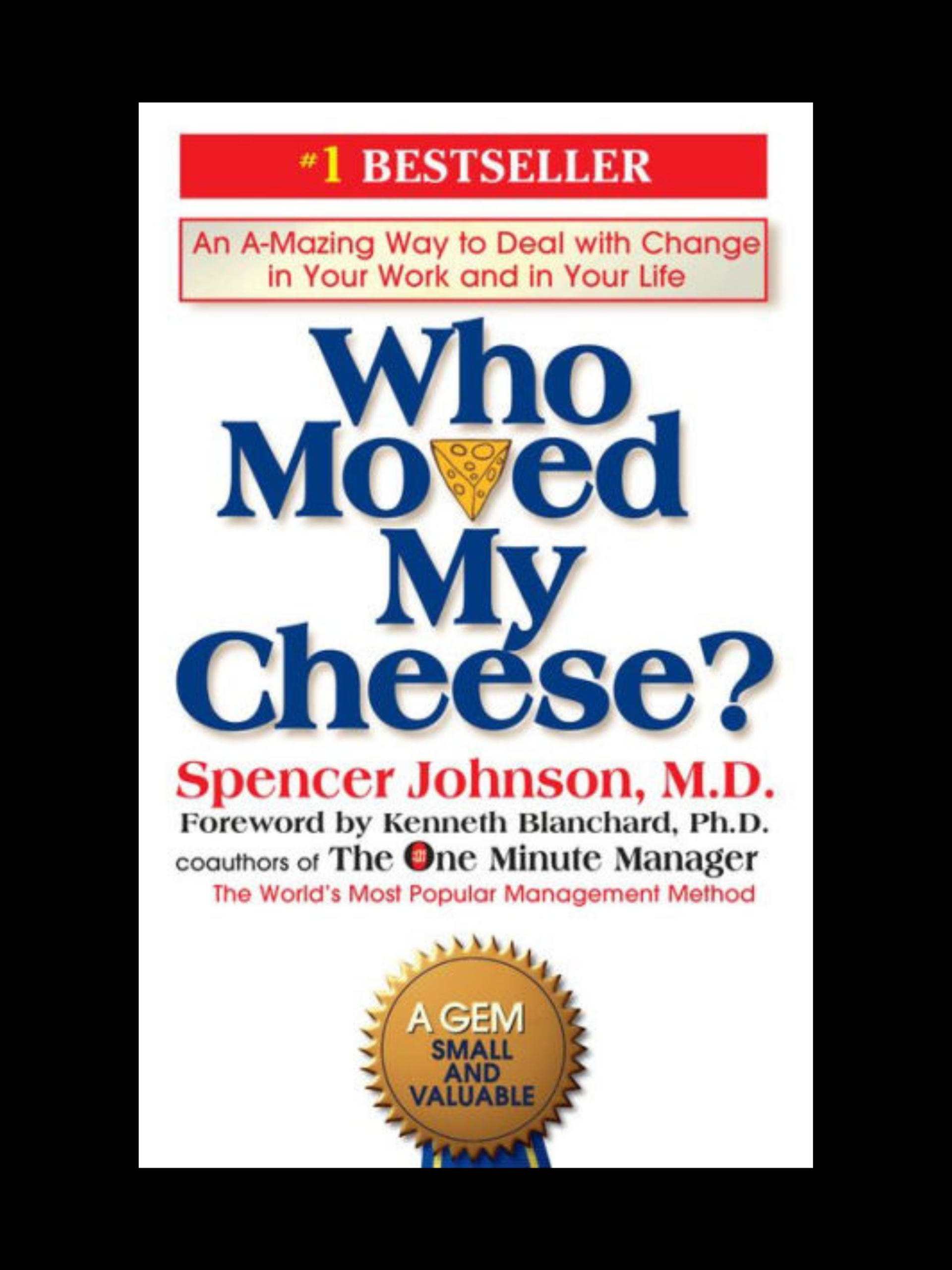 Who Moved My Cheese book cover by Spencer Johnson