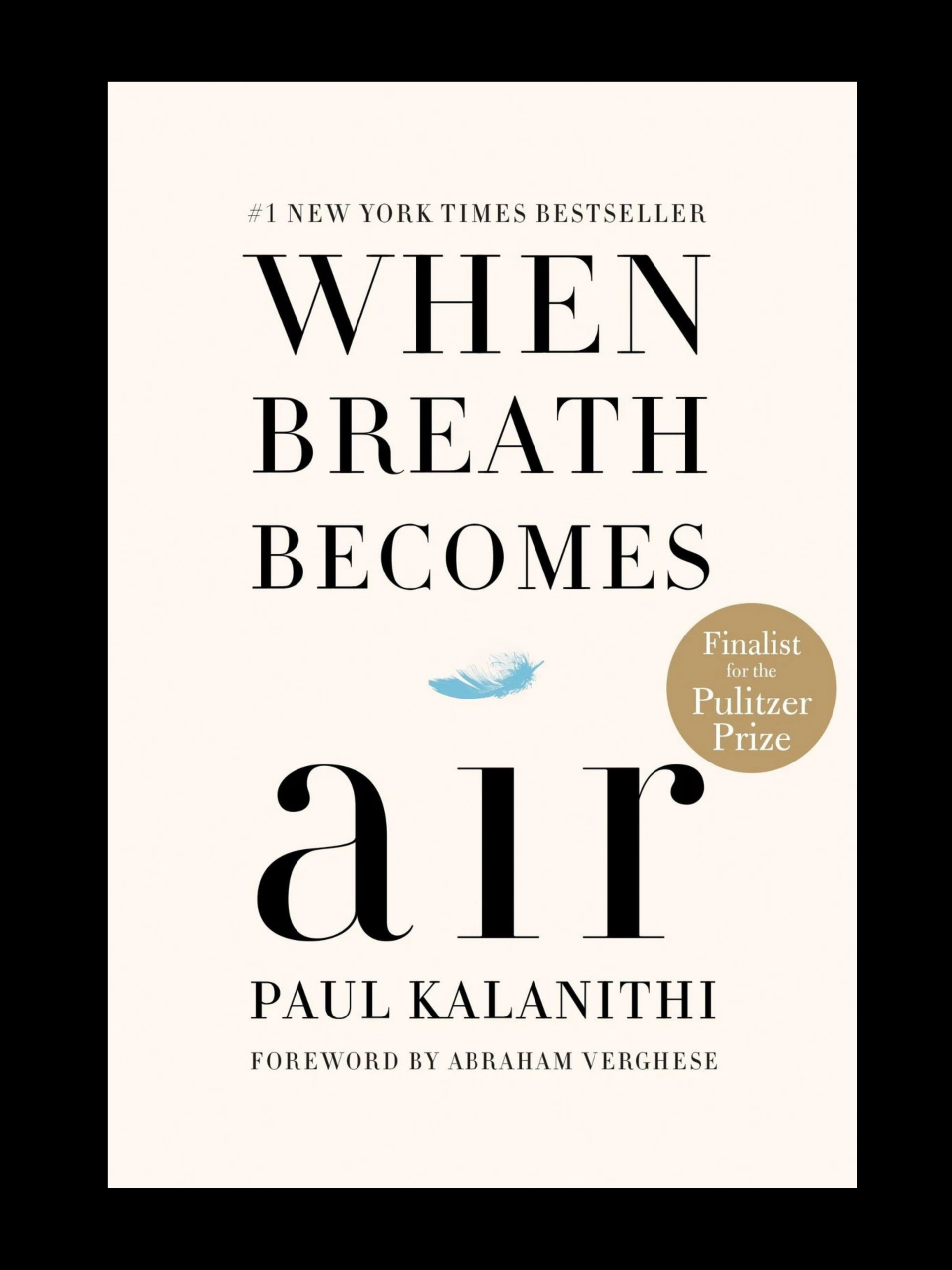 When Breath Becomes Air book cover by Paul Kalanithi