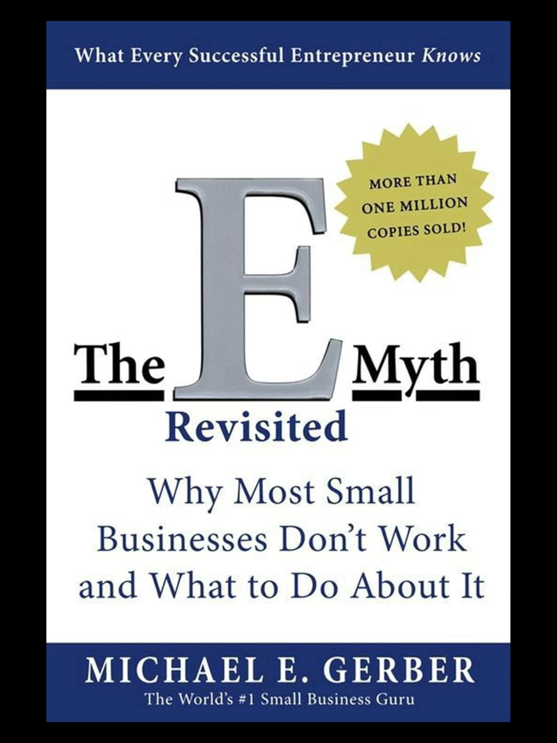 The E-Myth Revisited book cover by Michael E. Gerber