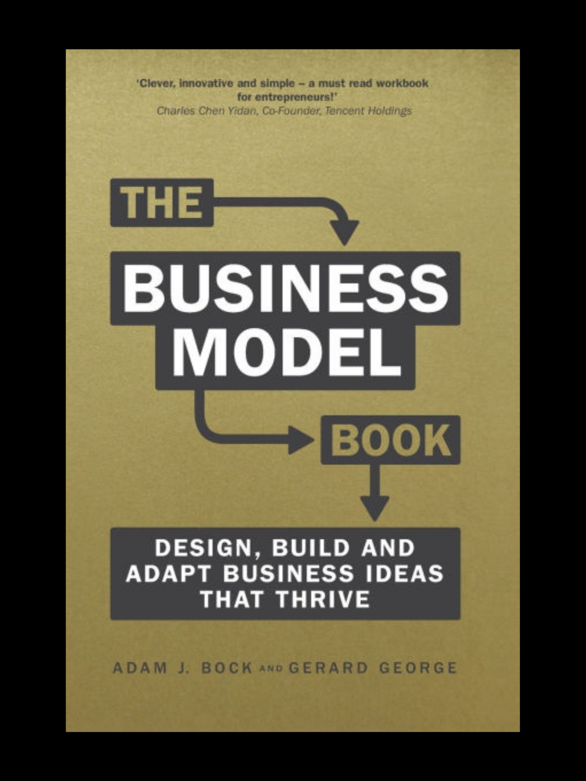 The Business Model Book cover by Adam J. Bock and Gerard George