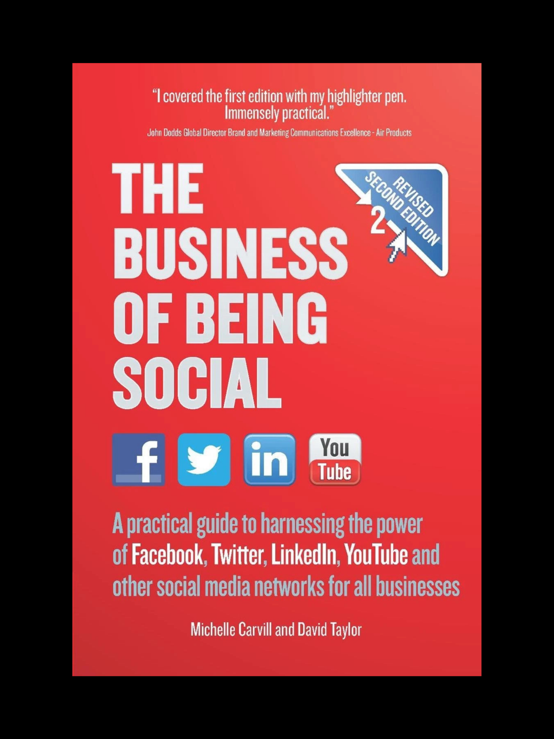 The Business Of Being Social book cover marketing strategy guide