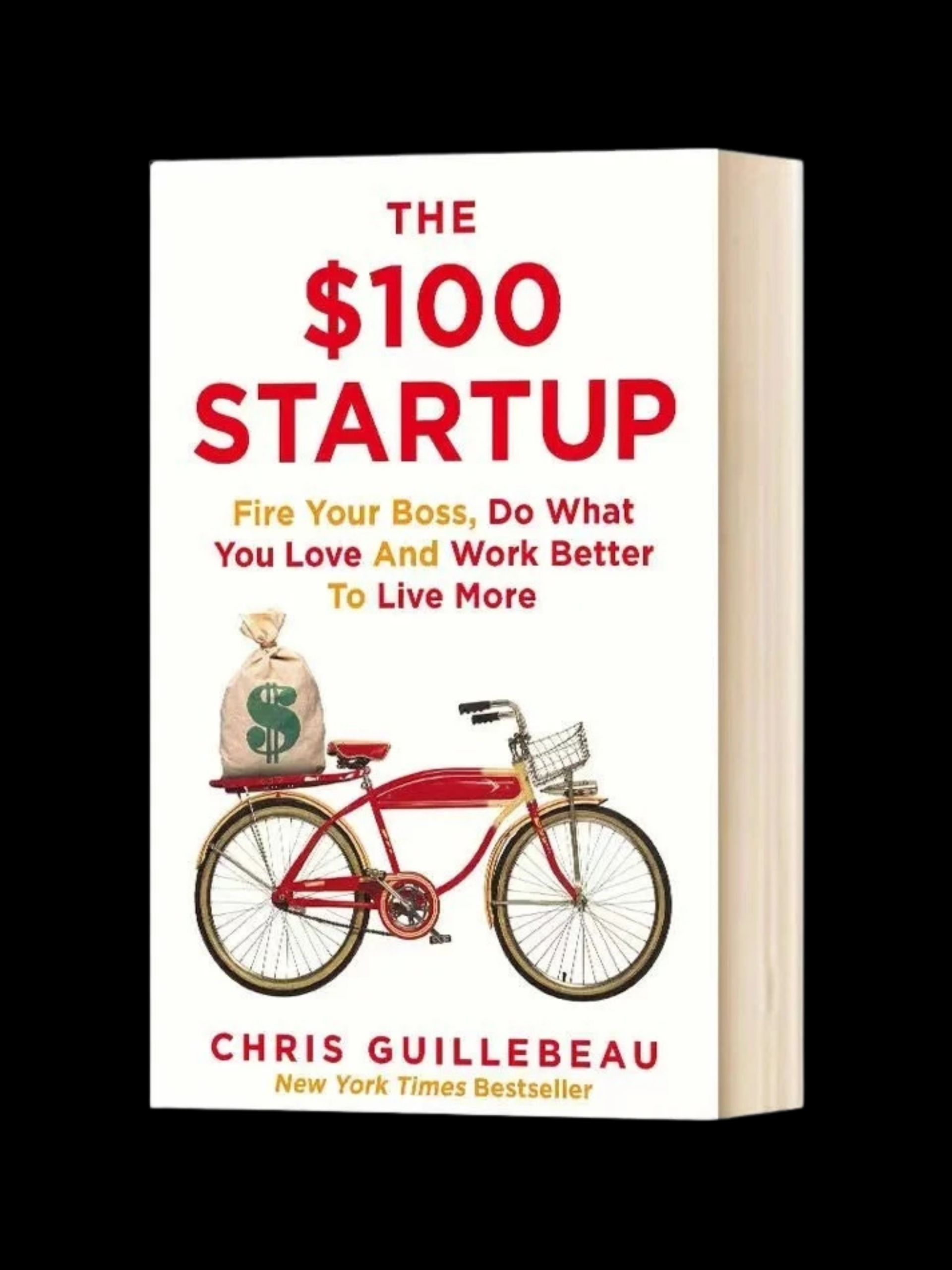 The $100 Startup book cover entrepreneurship guide by Chris Guillebeau