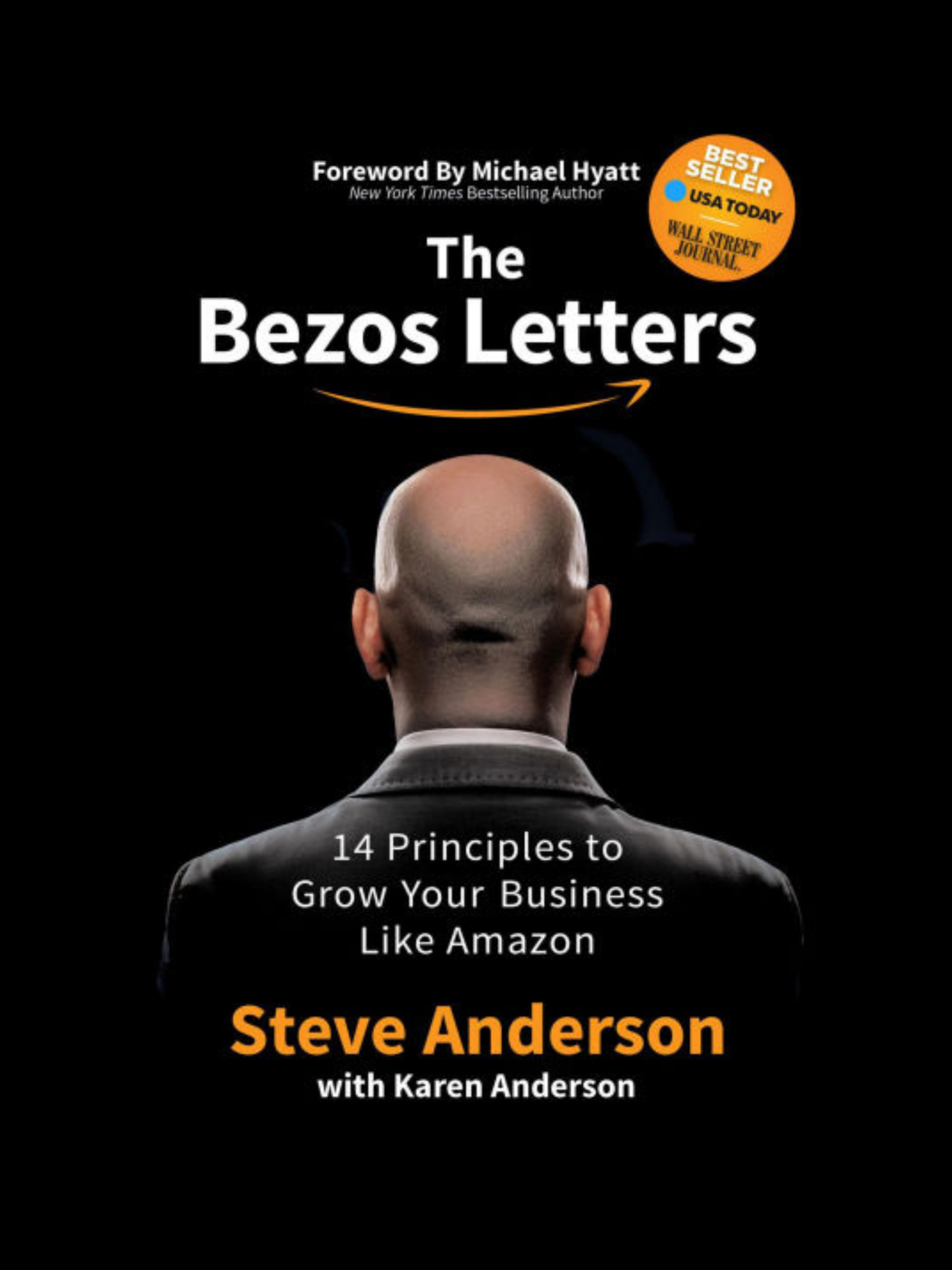 The Bezos Letters book cover by Steve Anderson