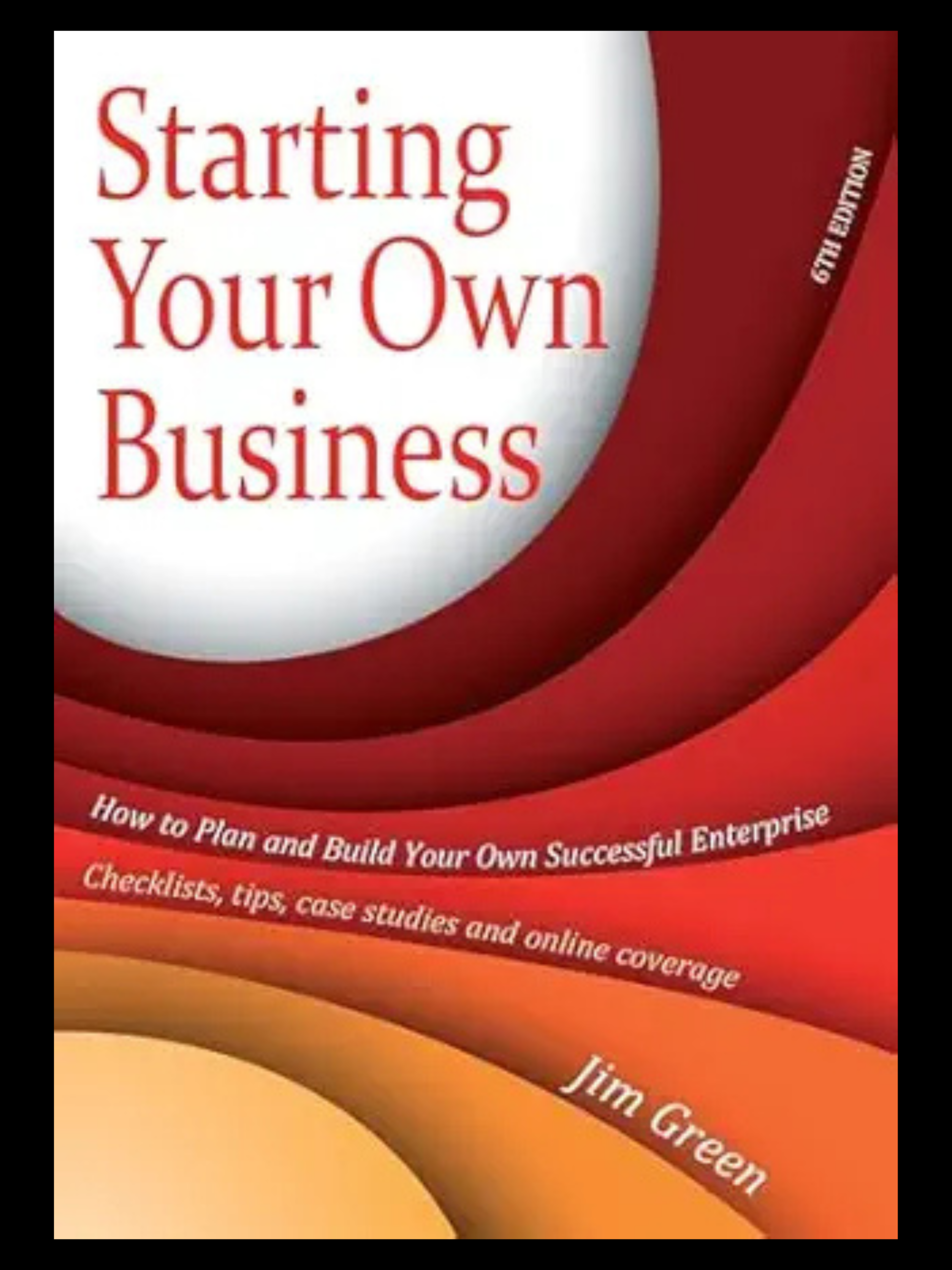 Starting Your Own Business by Jim Green book cover entrepreneurship guide