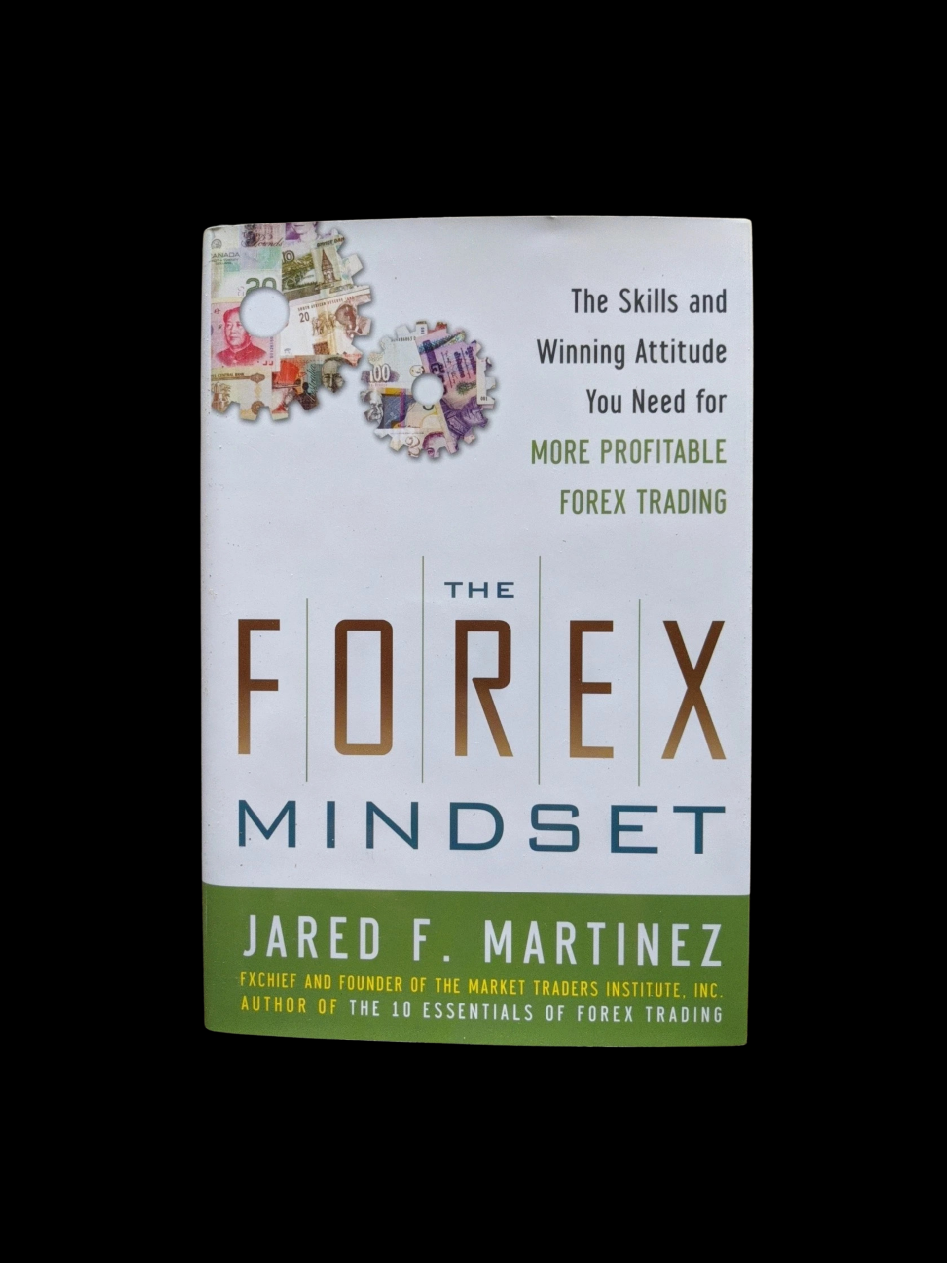 The Forex Mindset book cover for Forex traders