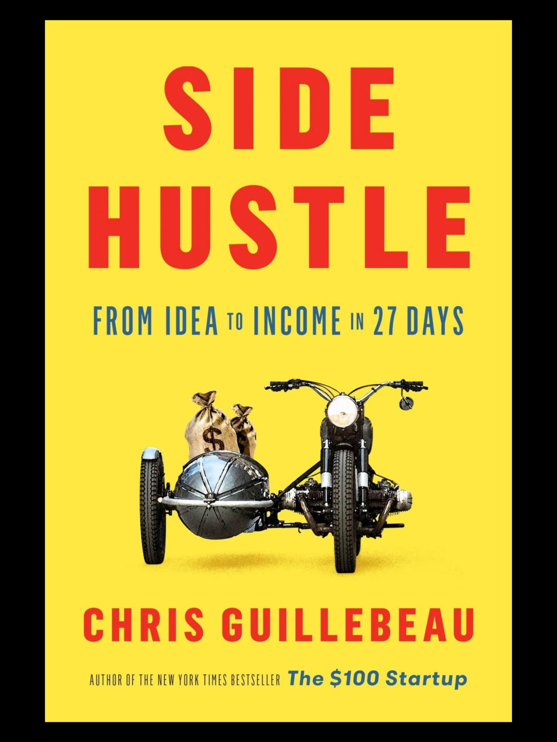 Side Hustle by Chris Guillebeau book cover entrepreneurship and income guide