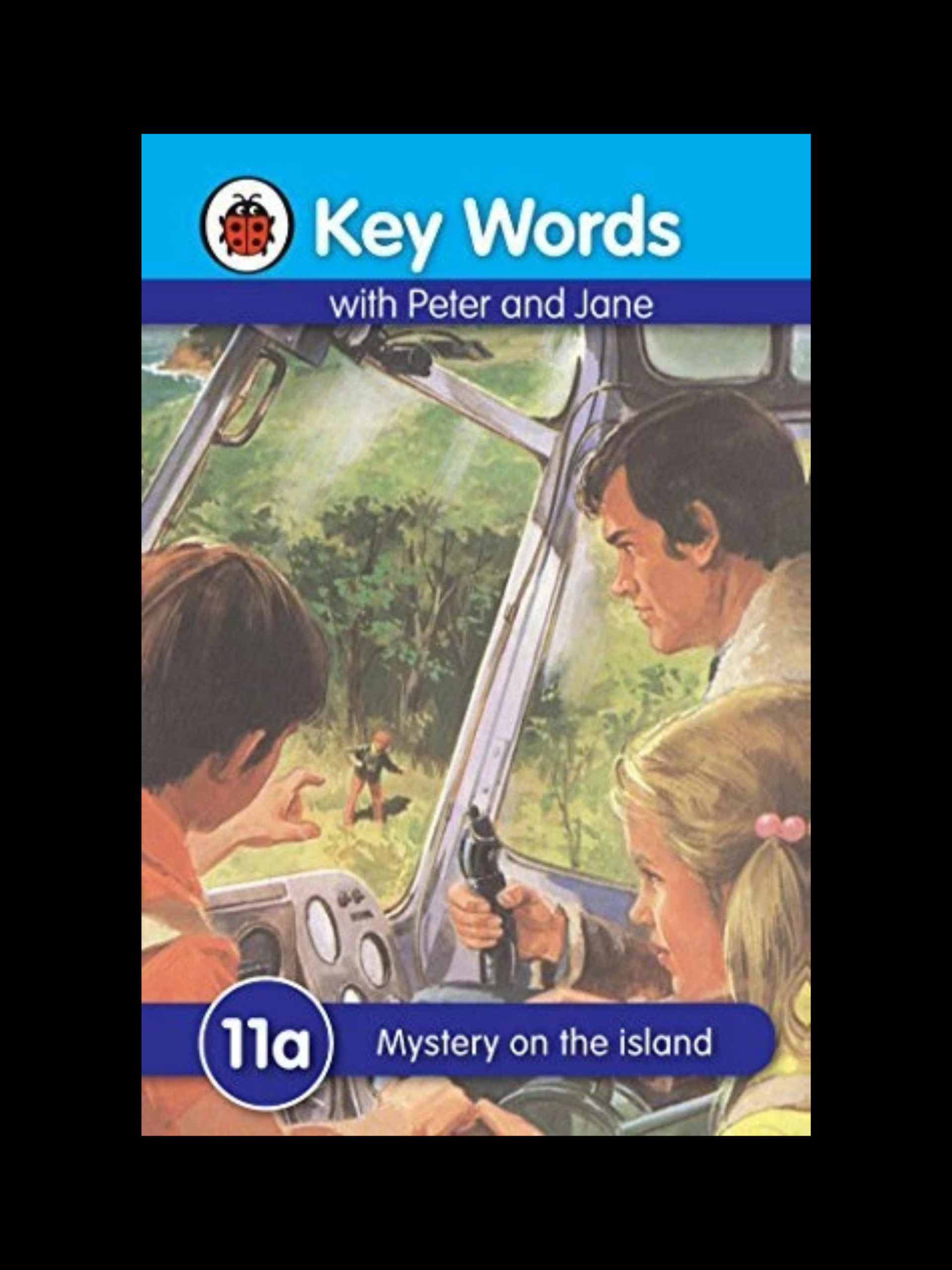 Mystery On The Island children’s adventure book cover