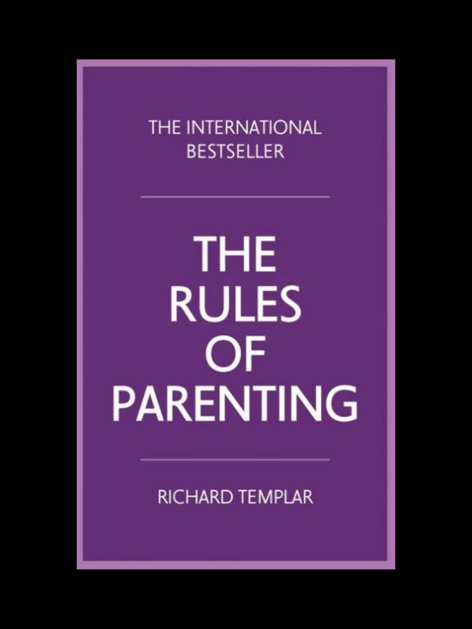 The Rules Of Parenting Kids parenting book cover for families