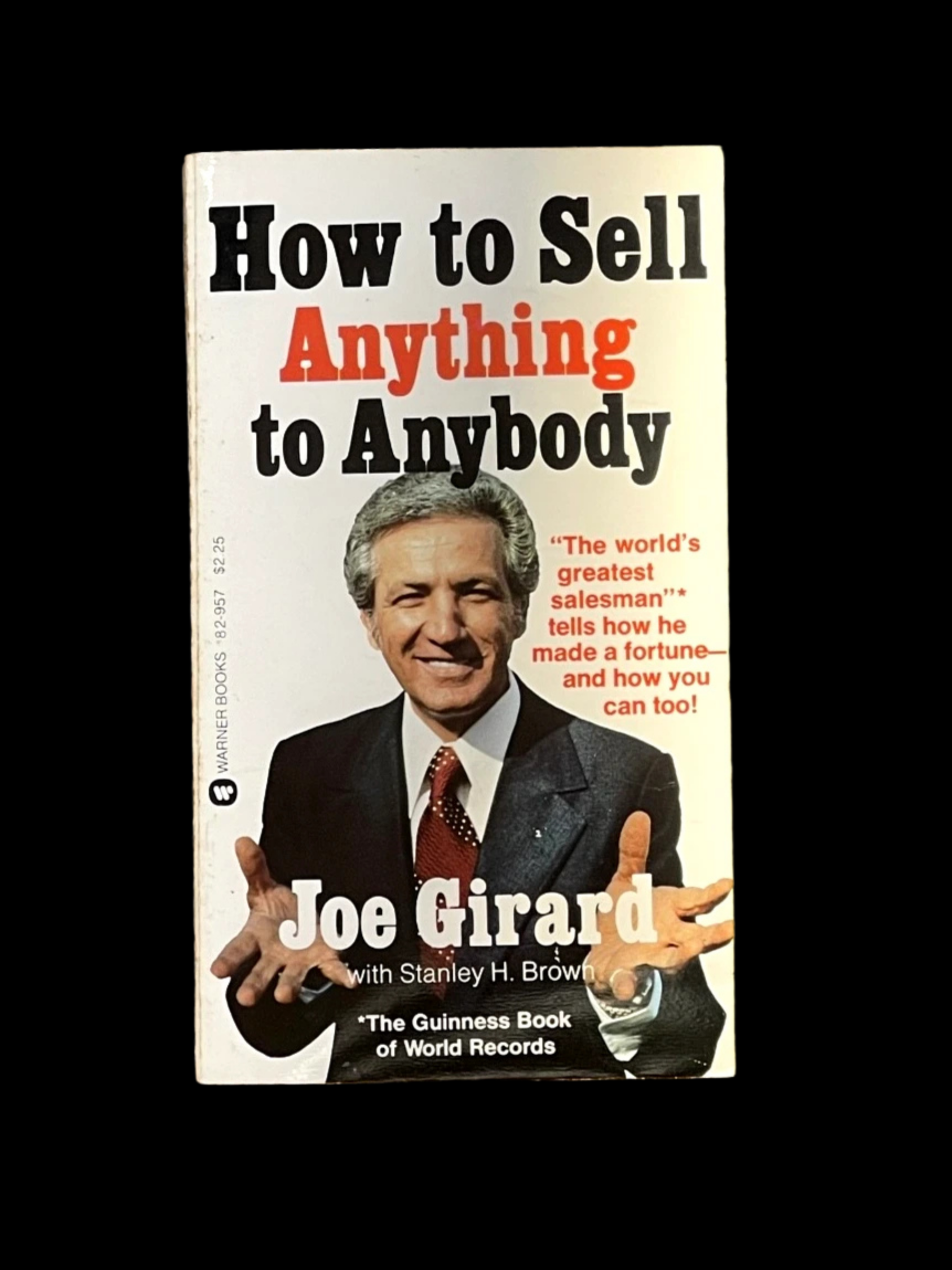 How to Sell Anything to Anybody by Joe Girard book cover