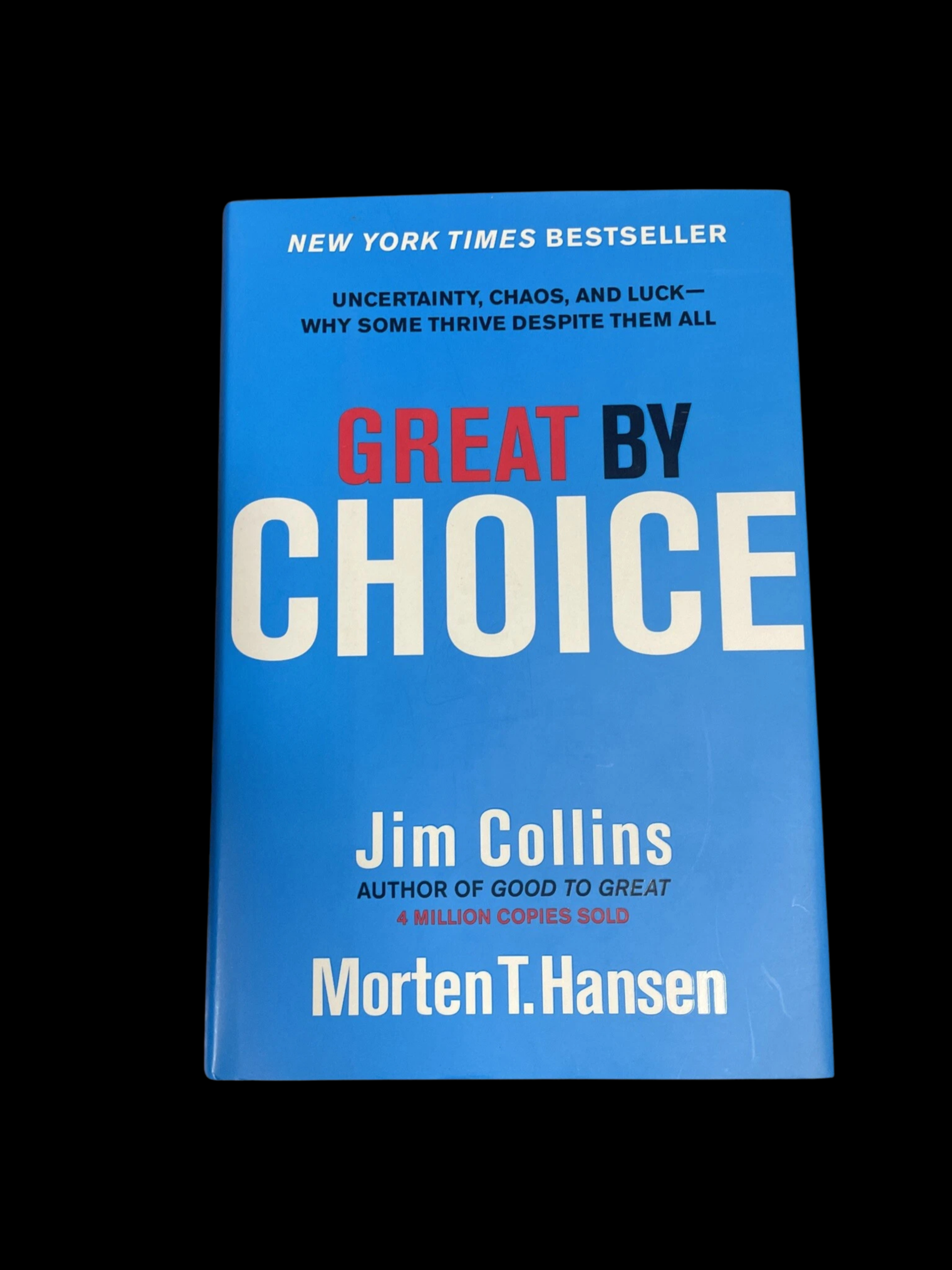 Great by Choice by Jim Collins & Morten T. Hansen book cover – strategies for resilient businesses