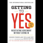 Getting to Yes by Roger Fisher & William Ury book cover – negotiation and conflict resolution guide
