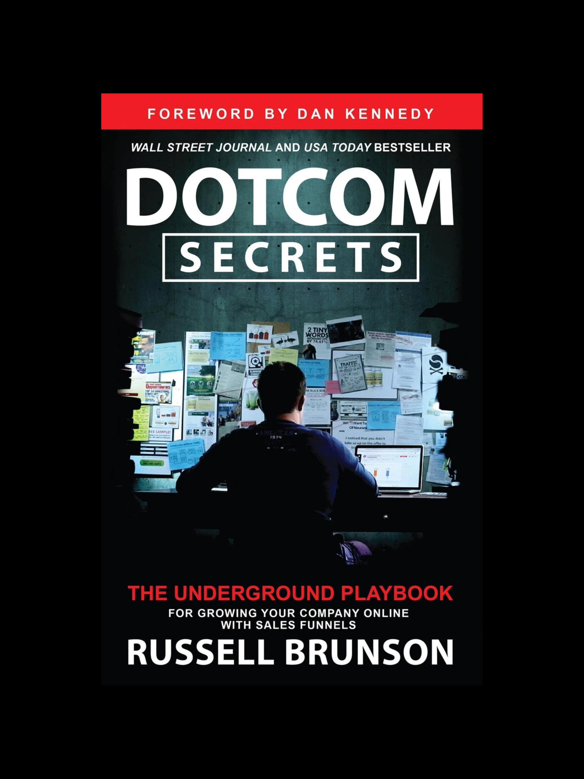 DotCom Secrets by Russell Brunson book cover – digital marketing and sales funnel guide