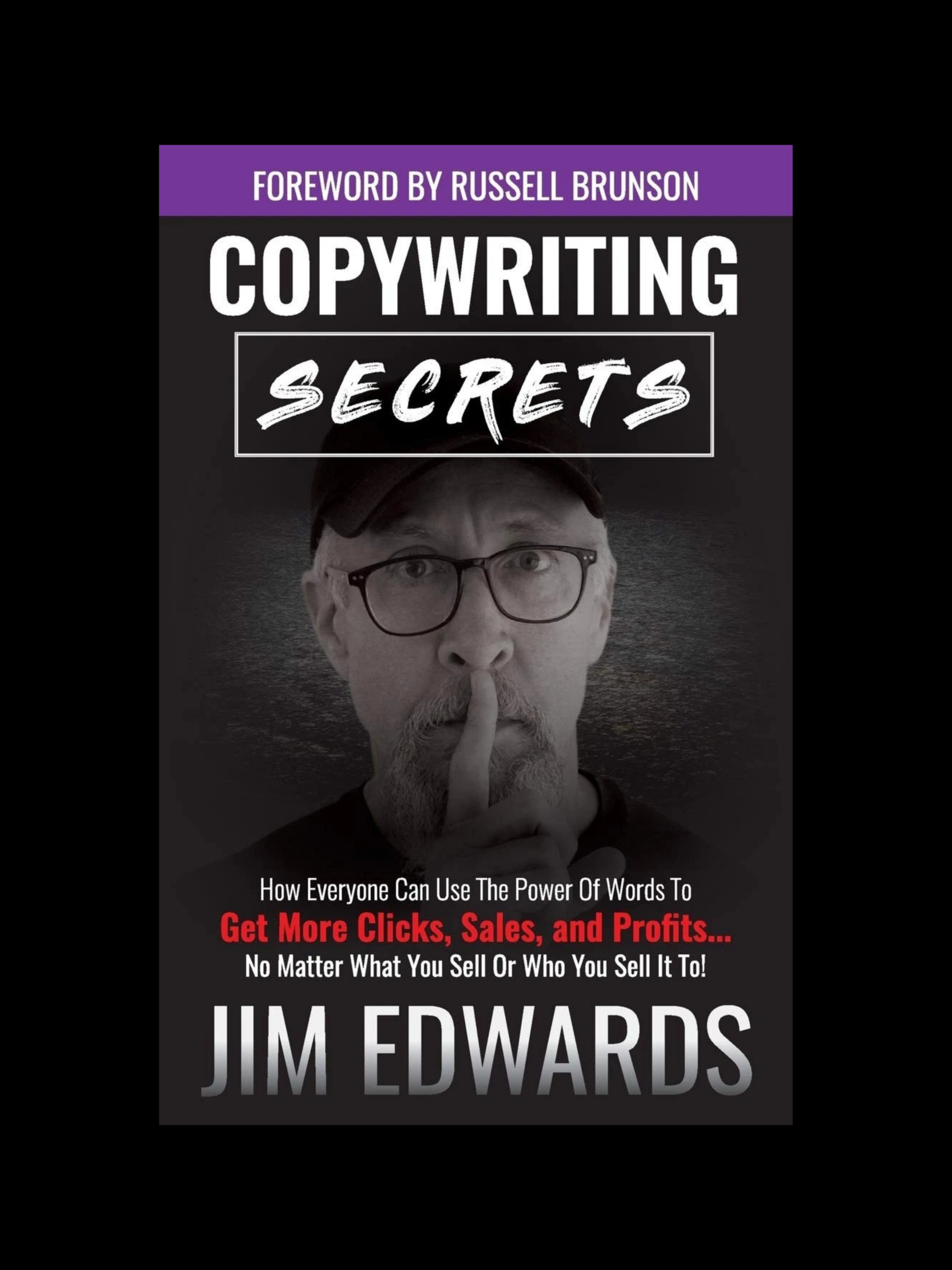 Copywriting Secrets by Jim Edwards book cover