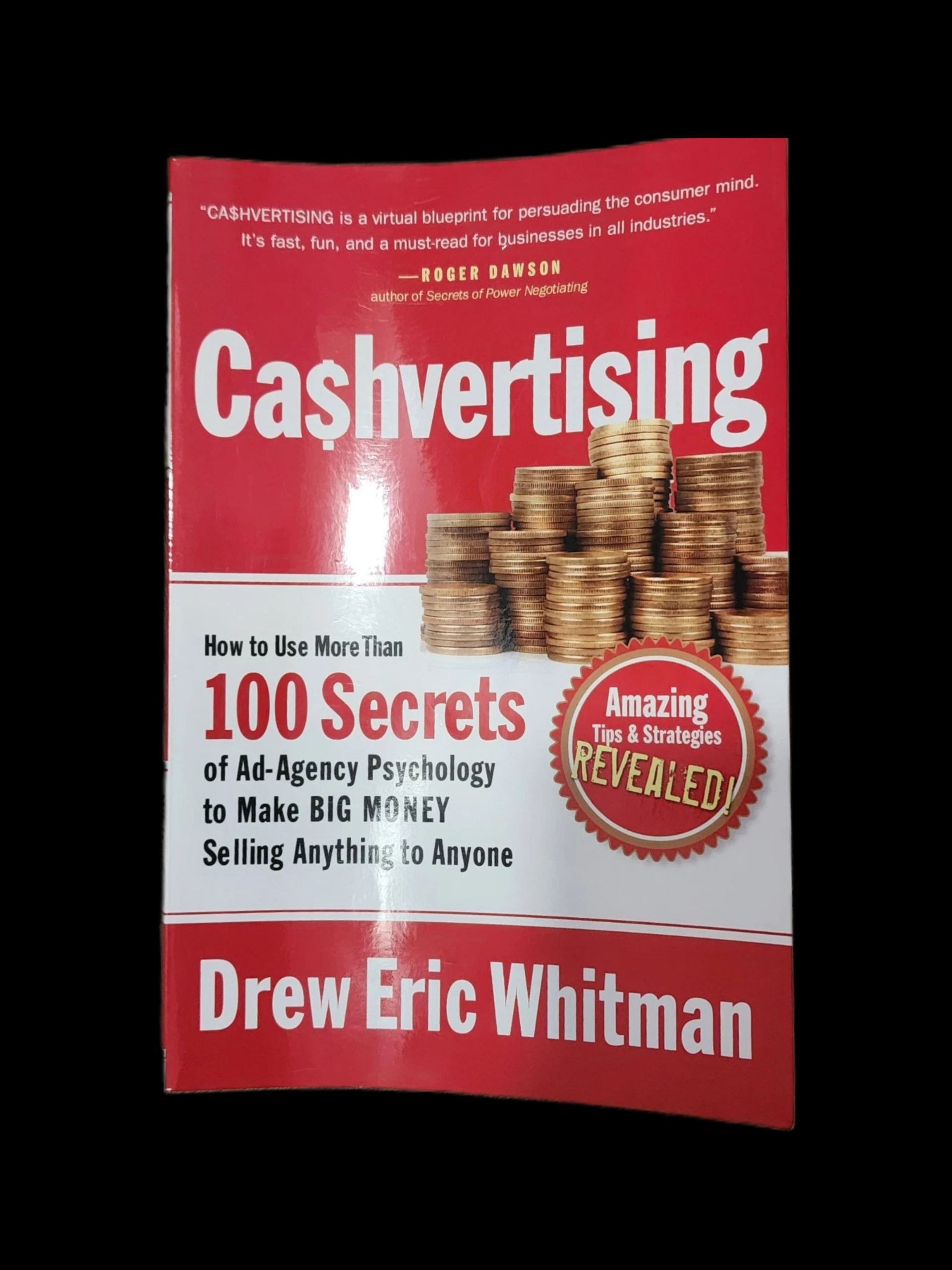 Cashvertising book cover by Drew Eric Whitman