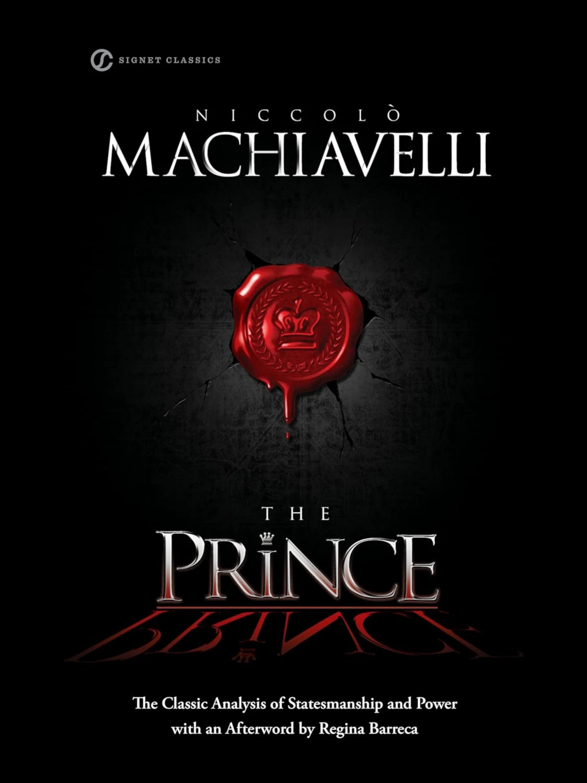 The Prince by Niccolò Machiavelli book cover leadership and strategy