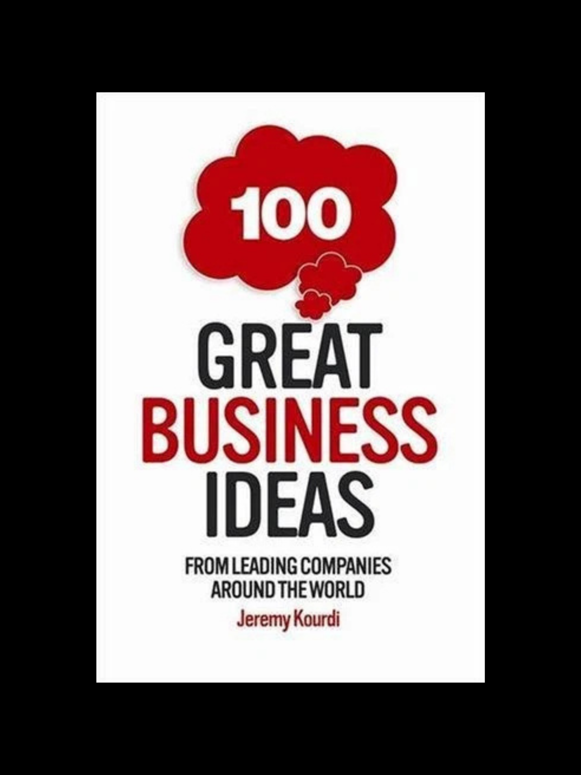 100 Great Business Ideas book cover – entrepreneurial ideas guide