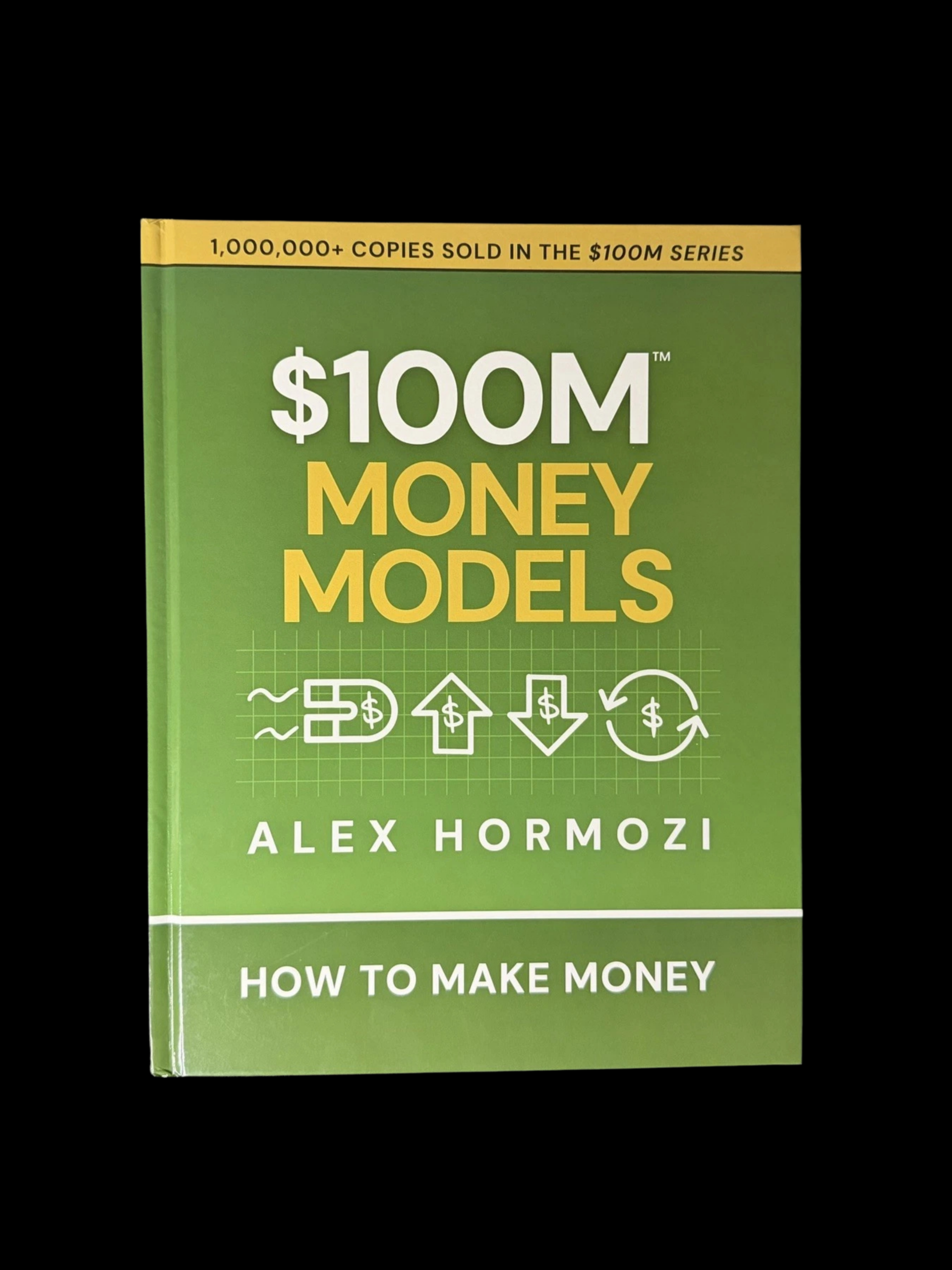 $100M Money Models book cover by Alex Hormozi – revenue and business model guide