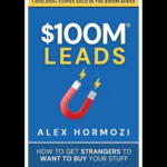 $100M Leads book cover by Alex Hormozi – lead generation and sales strategy