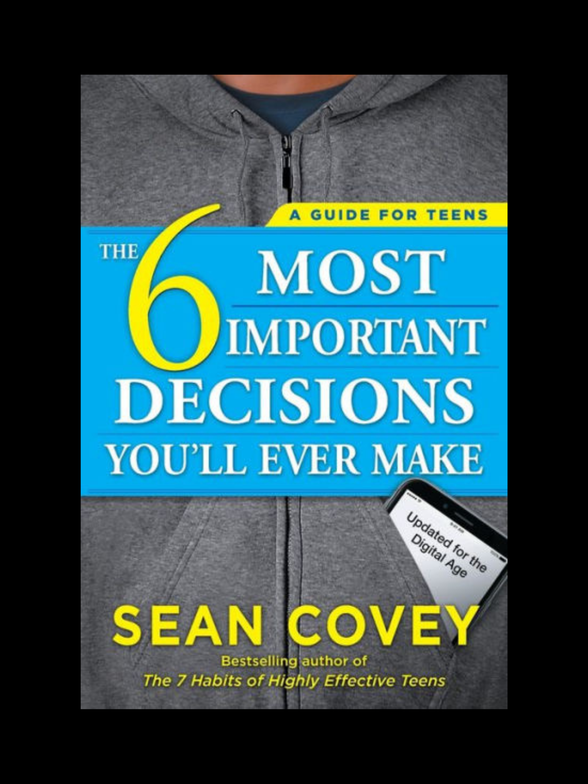 6 Most Important Decisions You’ll Ever Make book cover by Sean Covey for teens