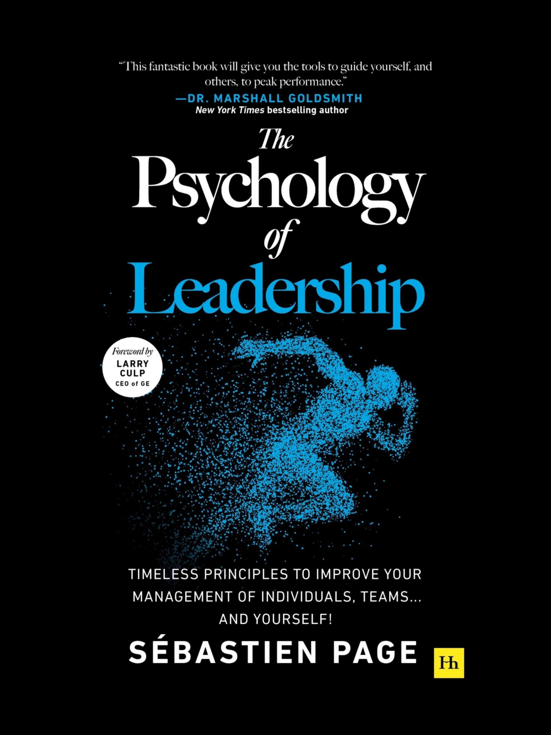 The Psychology Of Leadership book cover by Sébastien Page for leadership and influence