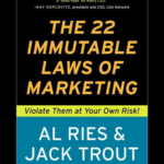 The 22 Immutable Laws of Marketing by Al Ries & Jack Trout book cover marketing strategy