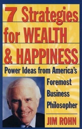 7 Strategies For Wealth And Happiness book cover by Jim Rohn