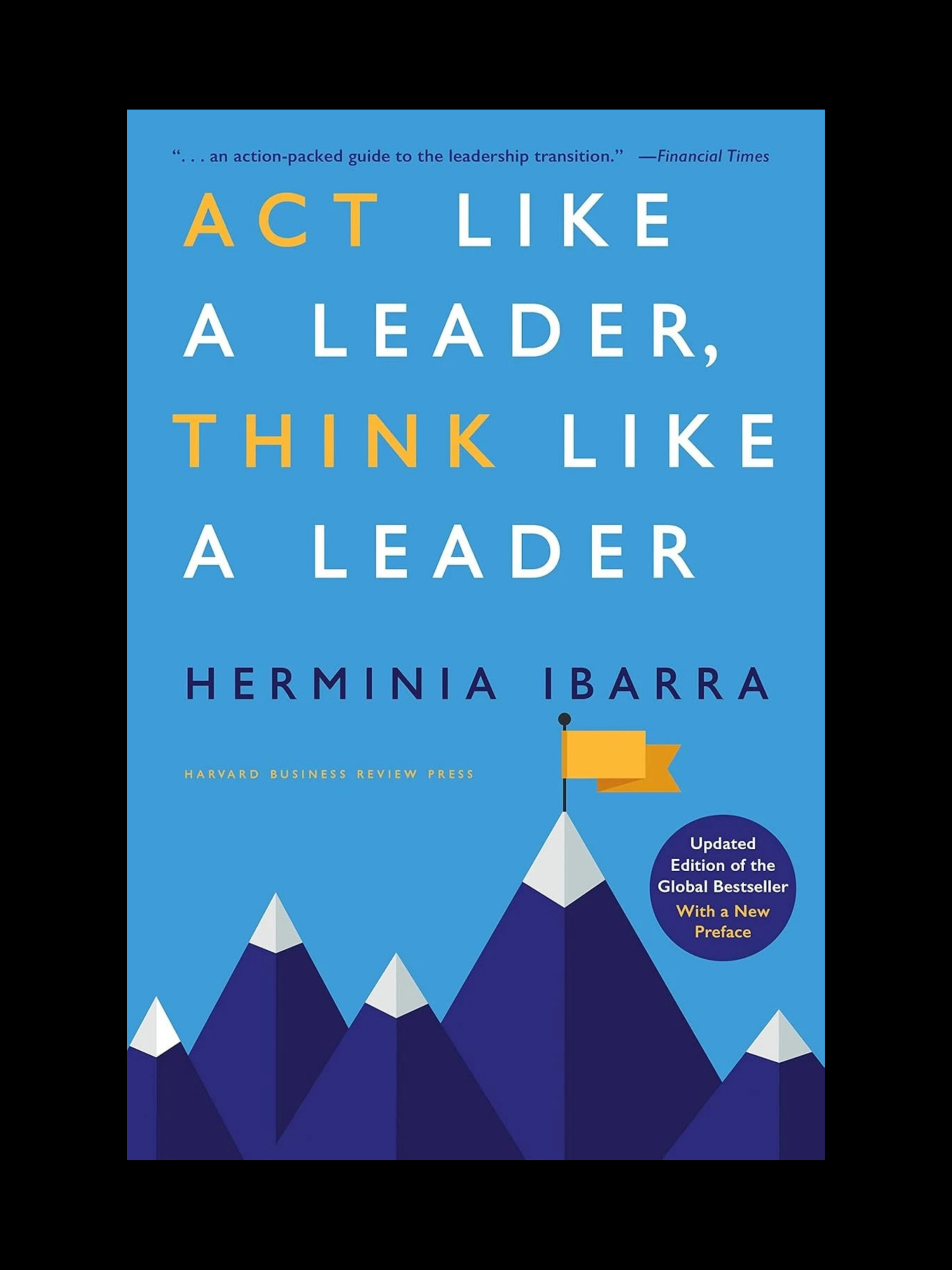 Act Like a Leader Think Like a Leader book cover by Herminia Ibarra