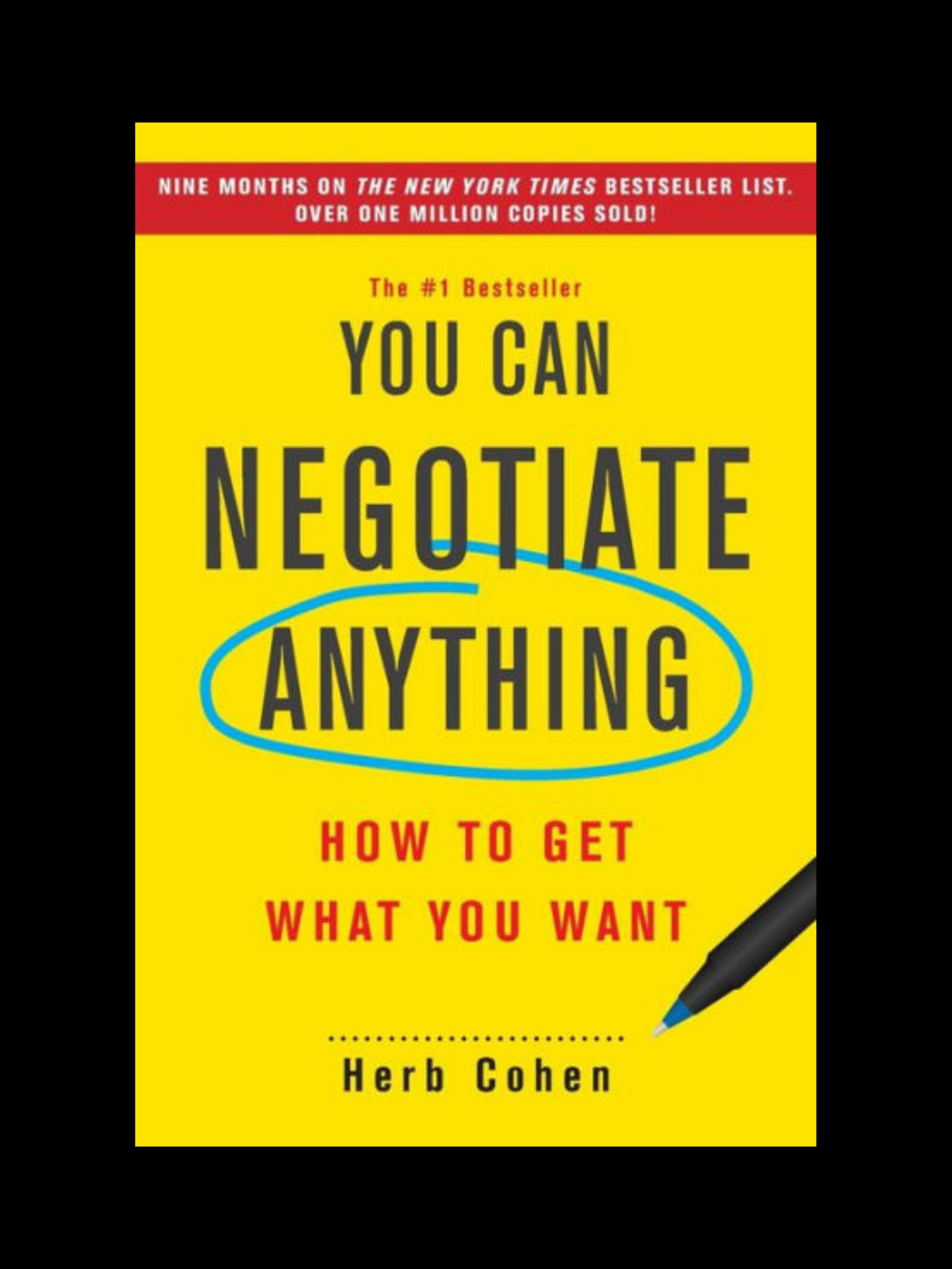 You Can Negotiate Anything book cover by Herb Cohen negotiation guide