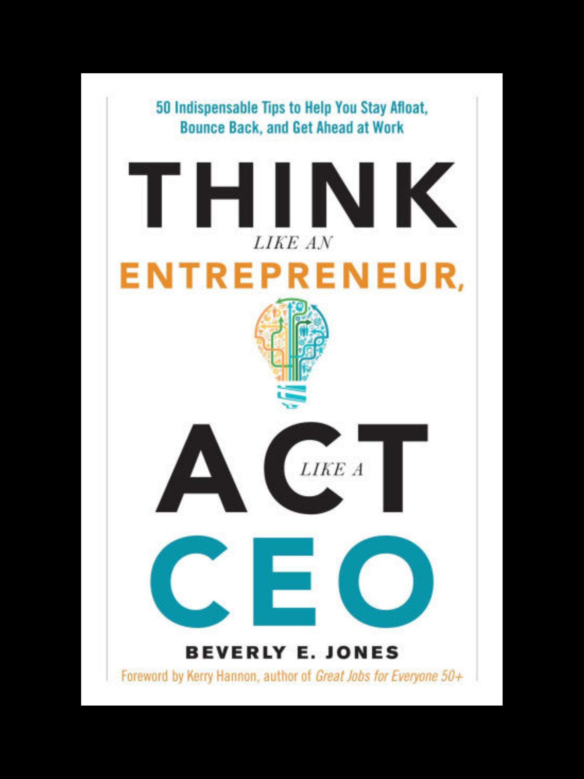 Think Like an Entrepreneur Act Like a CEO book cover by Beverly E. Jones