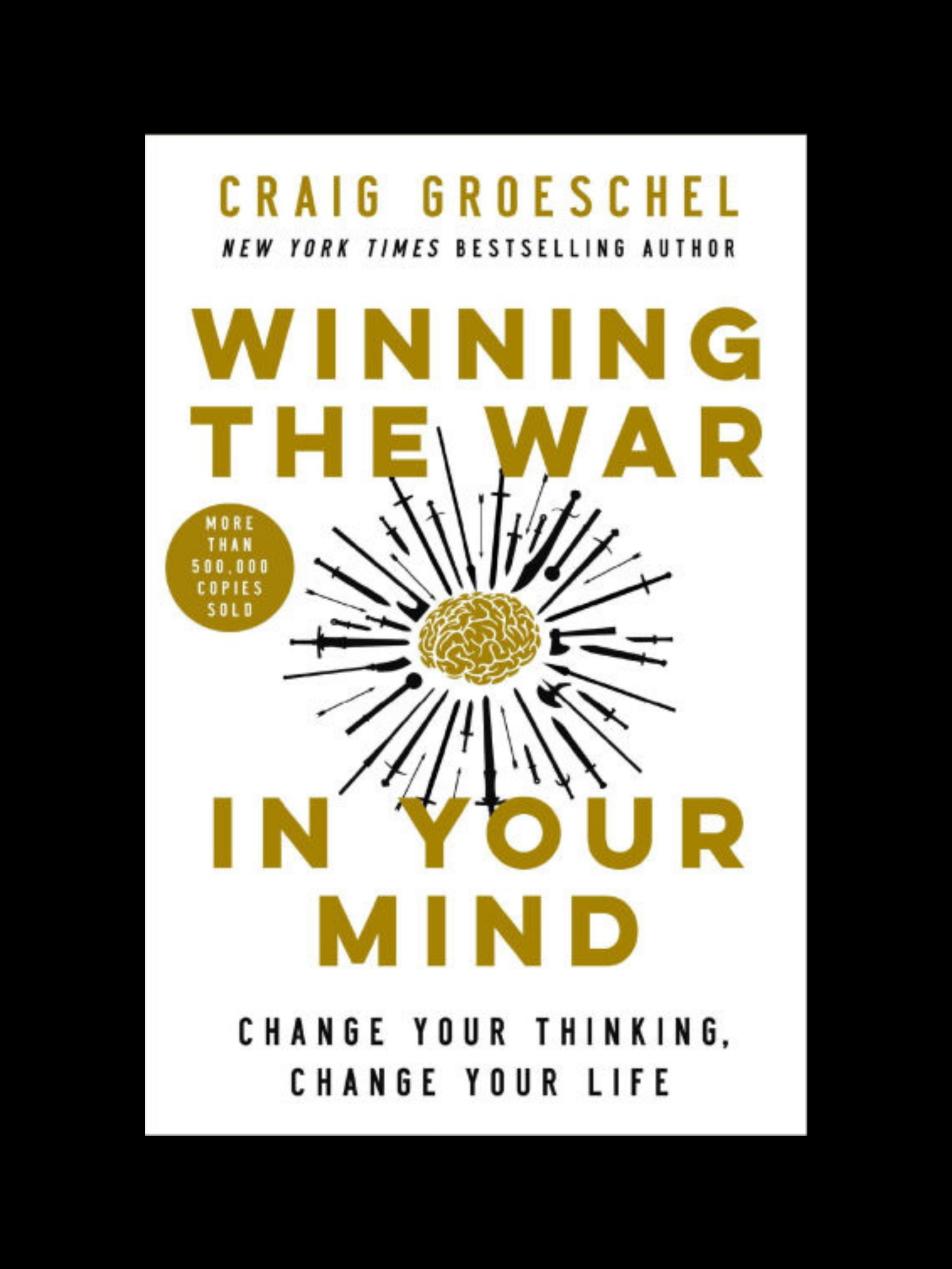 Winning the War in Your Mind book cover by Craig Groeschel mindset and productivity guide