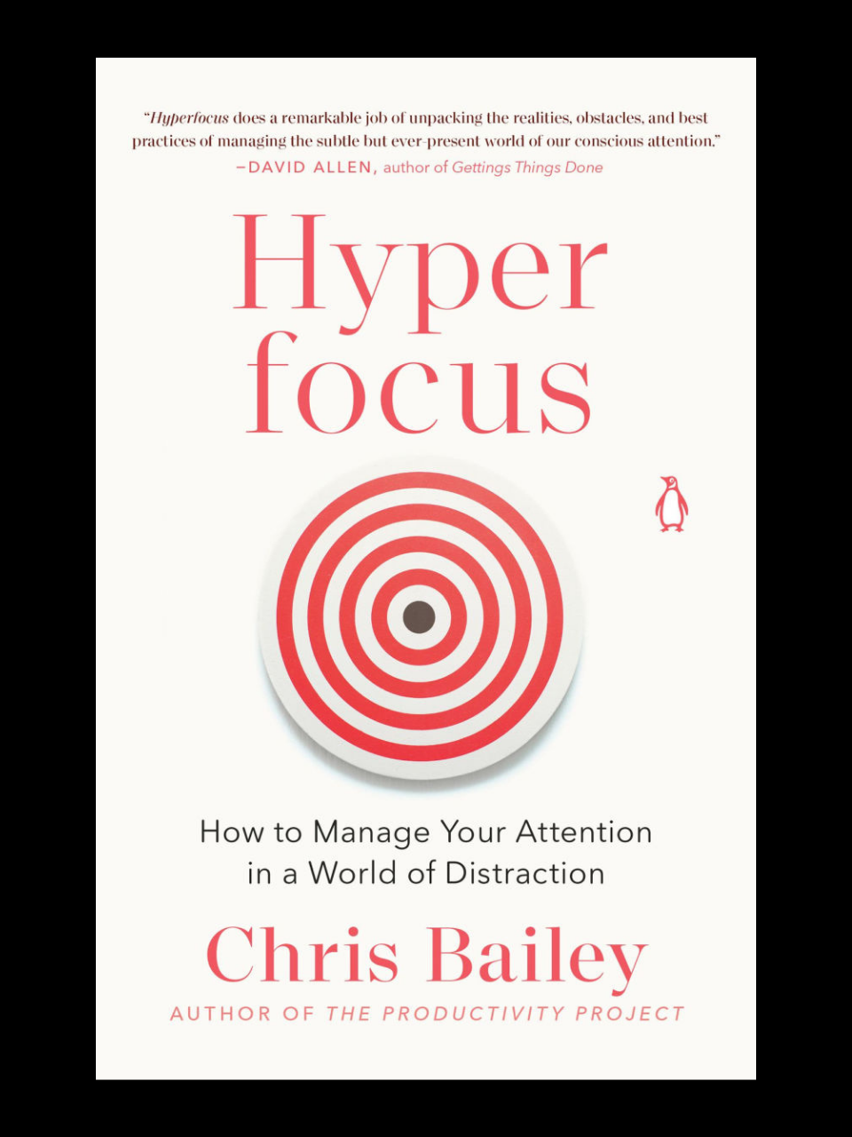Hyperfocus by Chris Bailey book cover