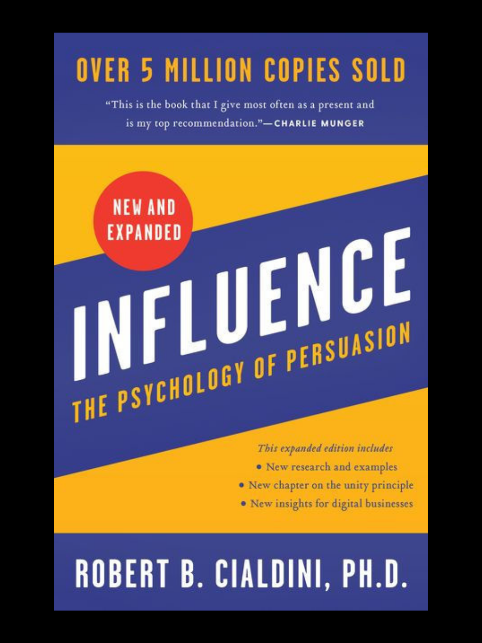 Influence by Robert B. Cialdini book cover