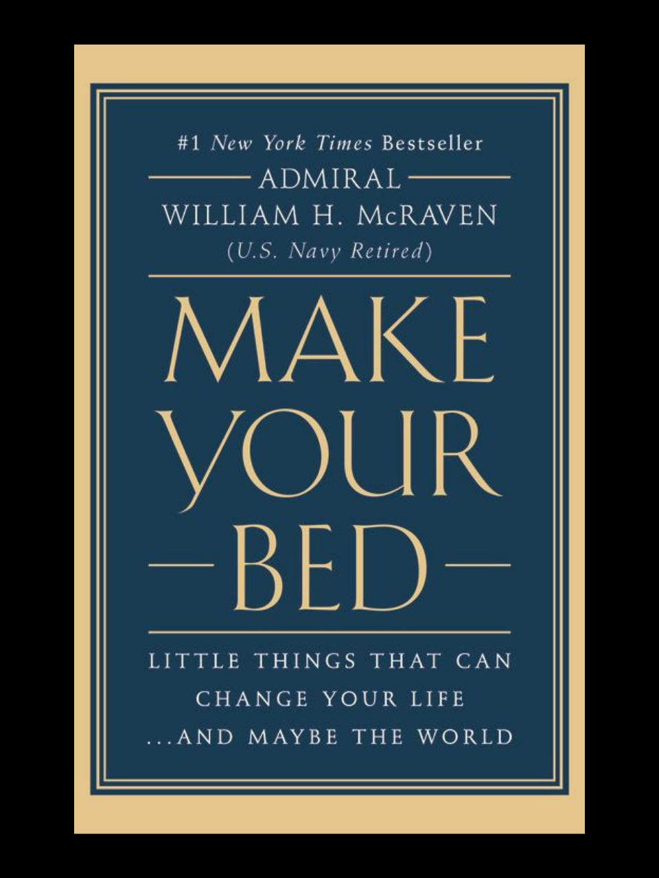 Make Your Bed by William H. McRaven book cover