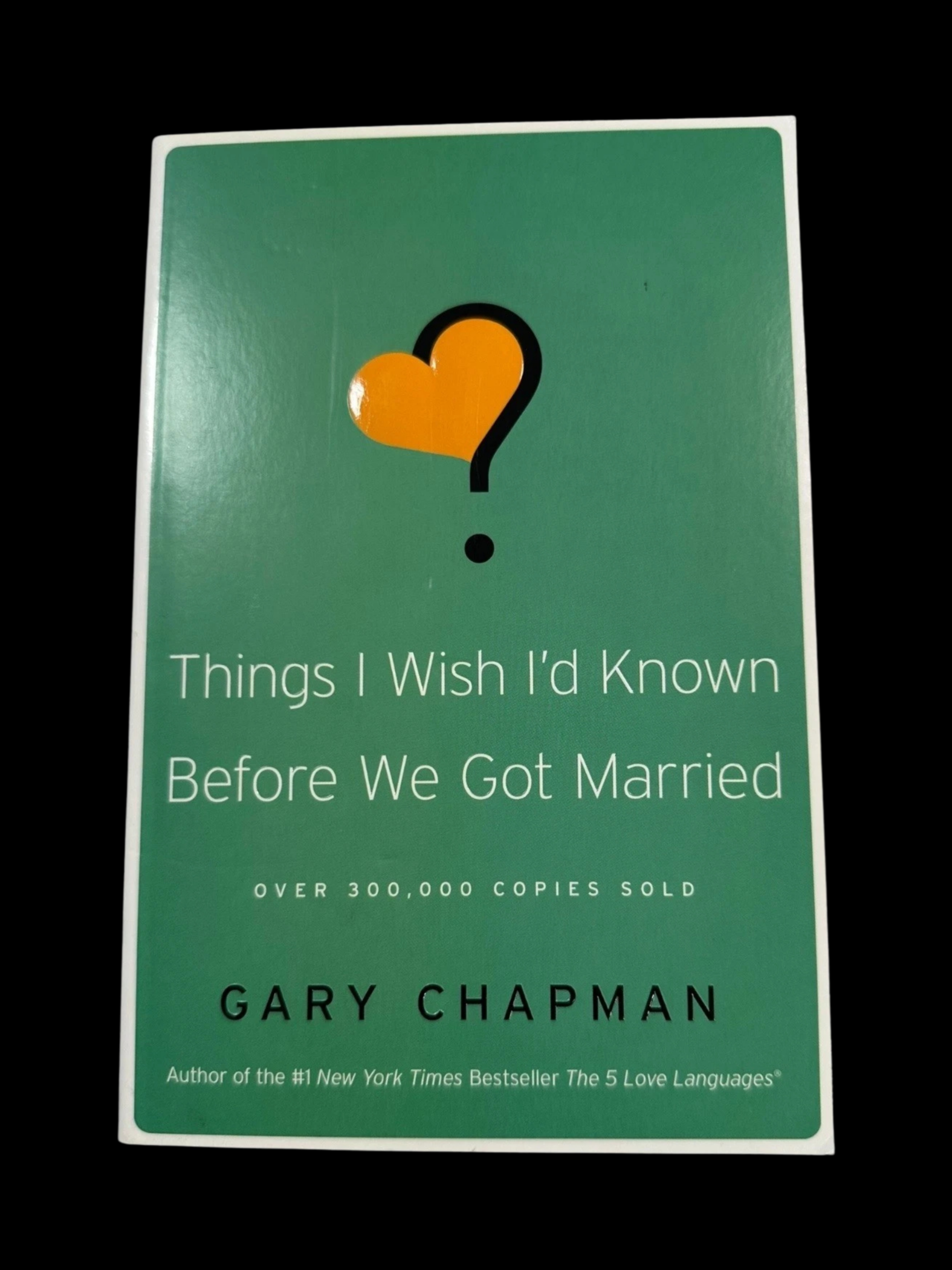 Things I Wish I Knew Before I Got Married book cover by Gary Chapman