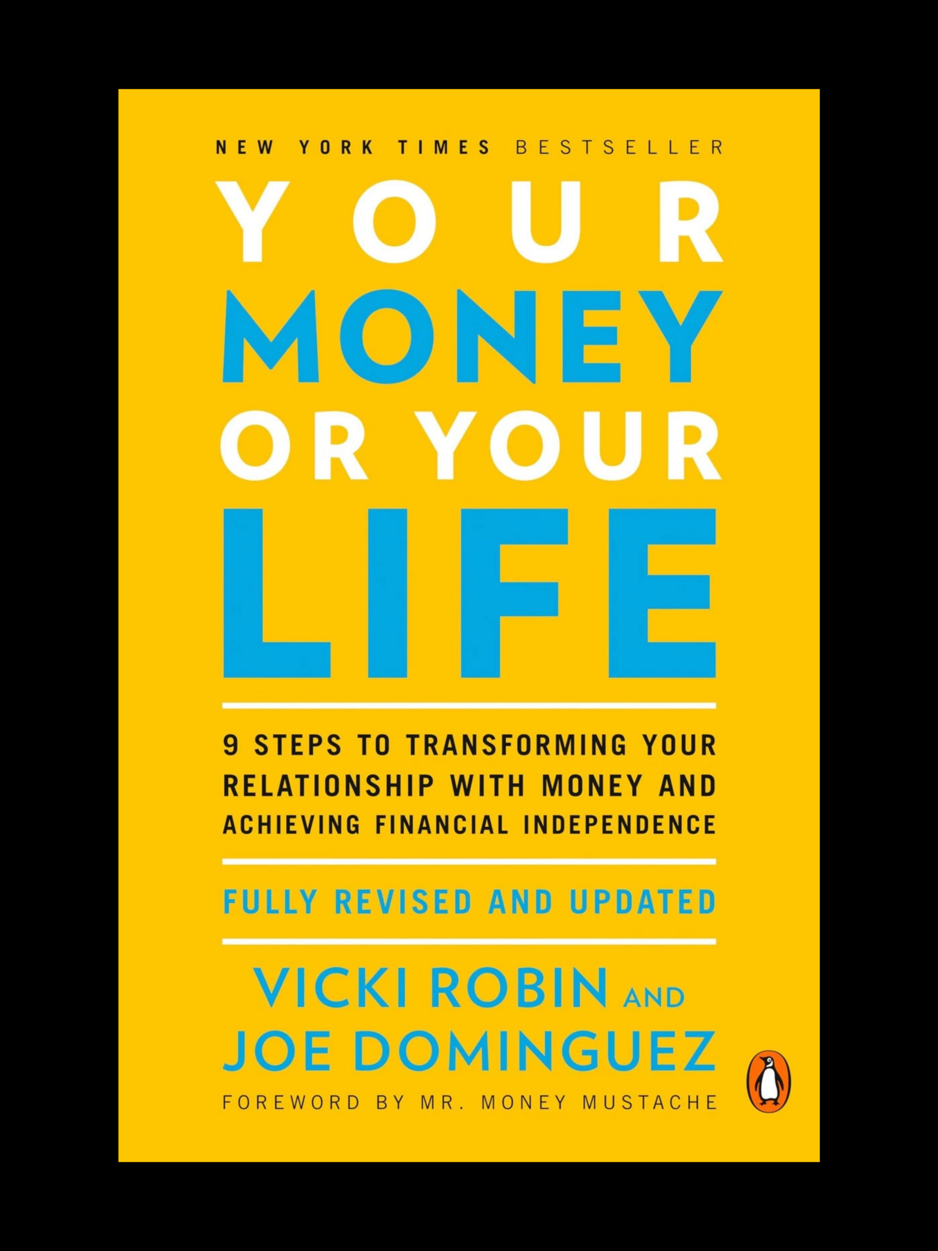 Your Money or Your Life book cover by Vicki Robin & Joe Dominguez financial intelligence guide