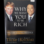 Why We Want You to Be Rich book cover by Donald J. Trump & Robert T. Kiyosaki financial intelligence guide