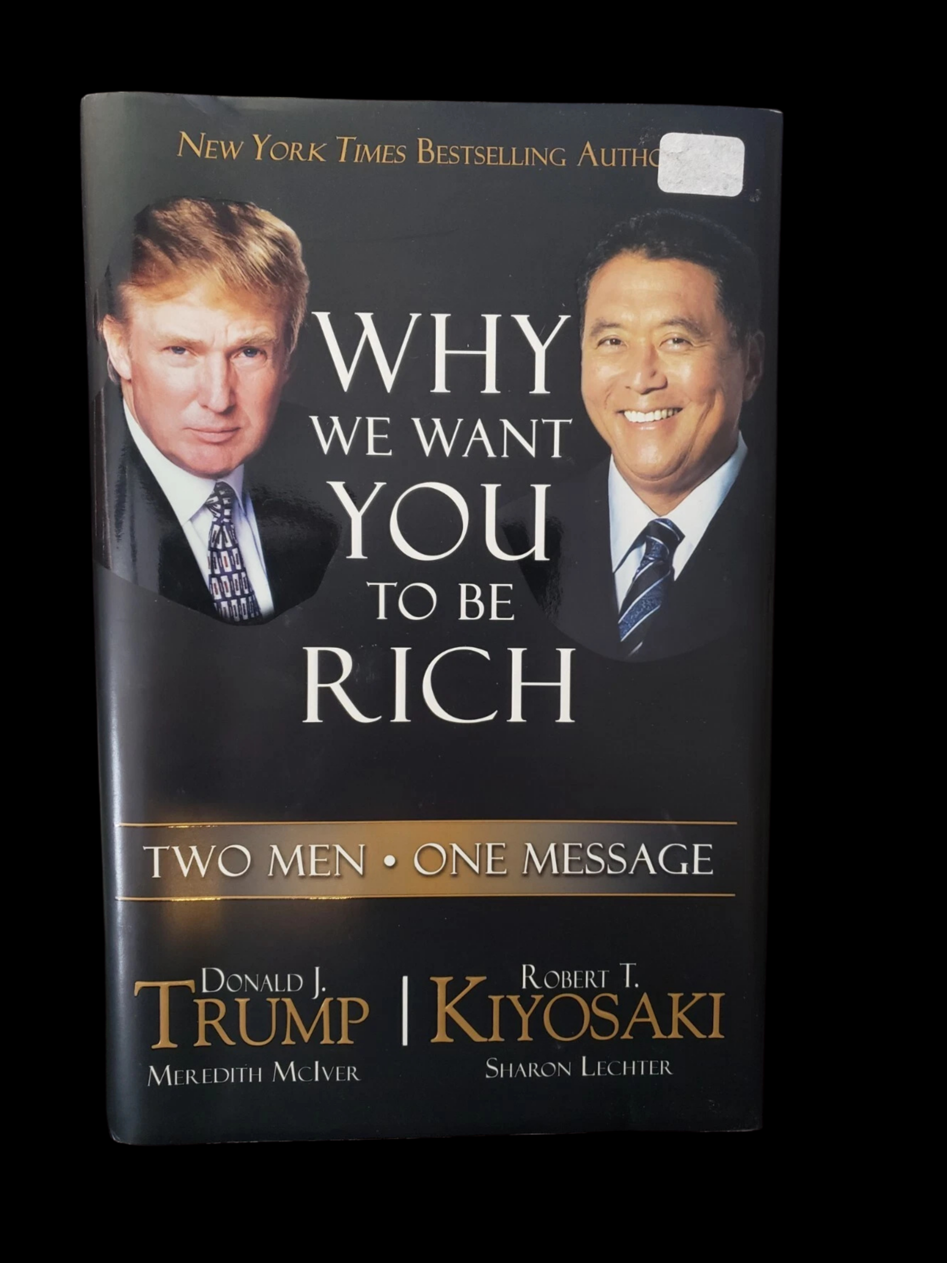 Why We Want You to Be Rich book cover by Donald J. Trump & Robert T. Kiyosaki financial intelligence guide