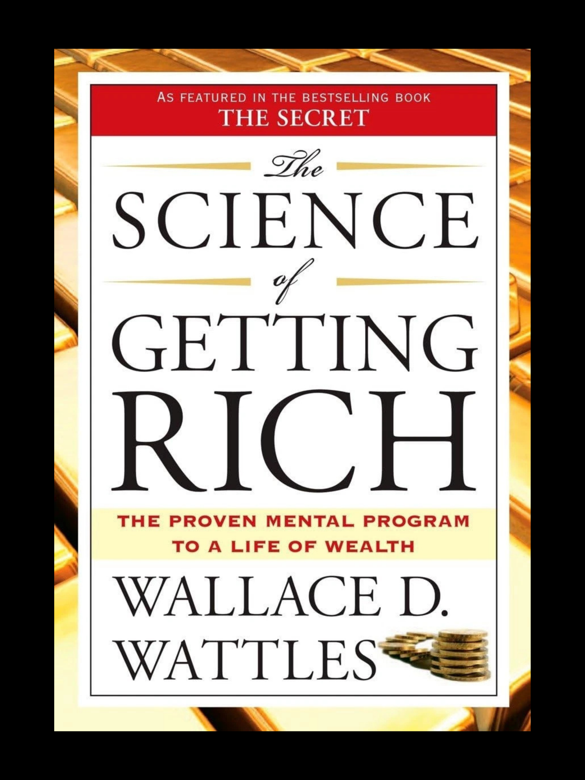 The Science of Getting Rich book cover by Wallace D. Wattles financial intelligence guide