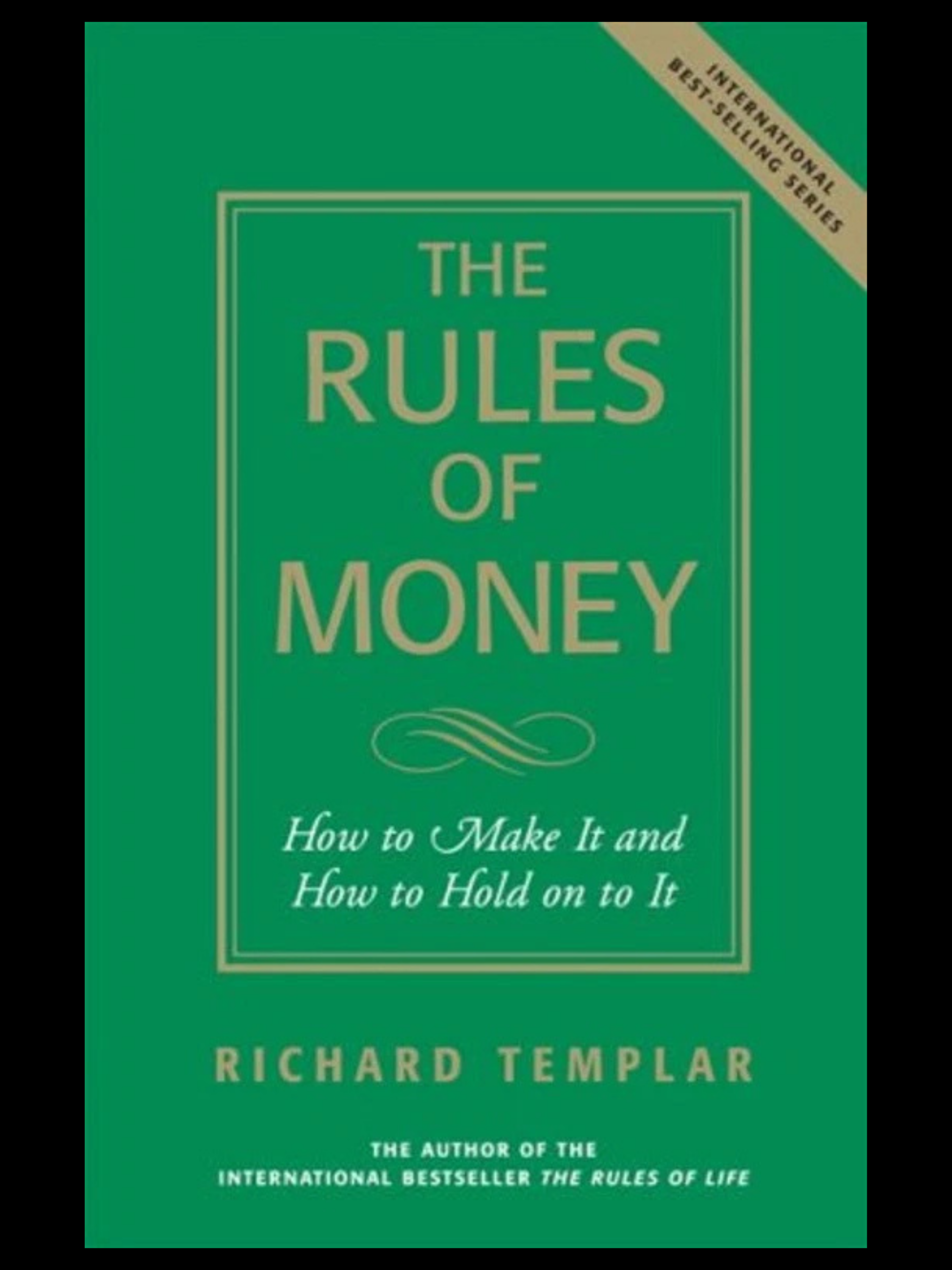 The Rules of Money book cover by Richard Templar financial intelligence guide