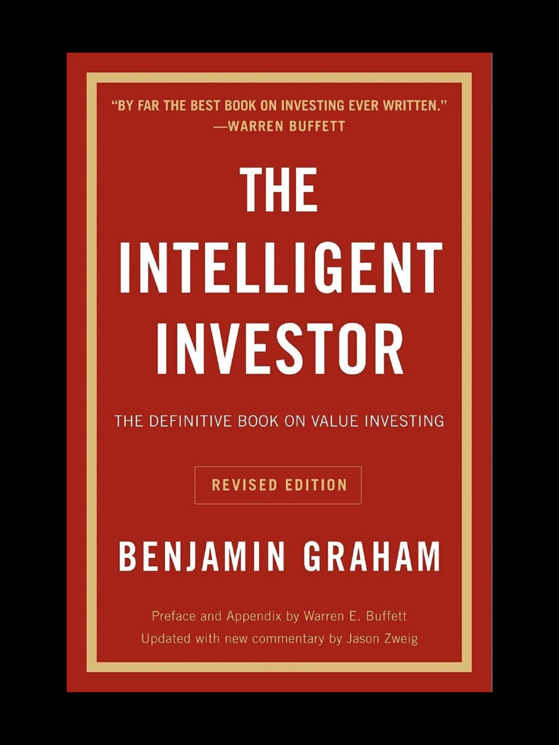 The Intelligent Investor book cover by Benjamin Graham value investing classic