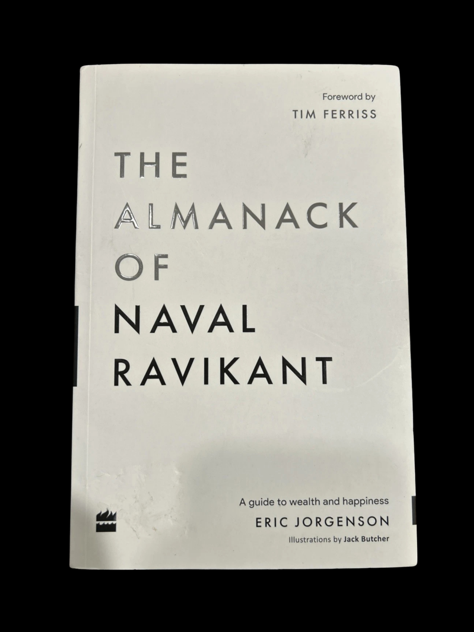 The Almanack of Naval Ravikant book cover financial intelligence and wealth guide